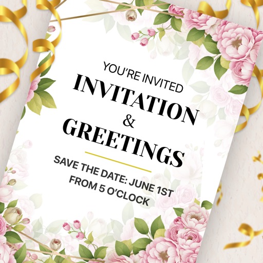Invitation Card Maker . RSVP