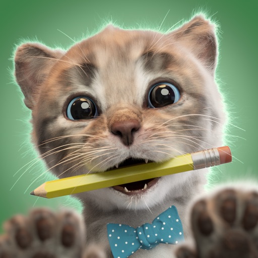 Little Kitten: Pet School Cat