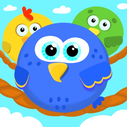 Color Birds: Tangled Rope Jam